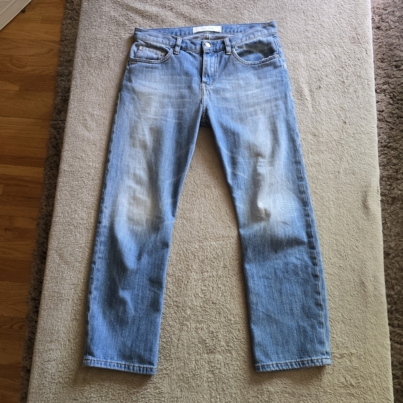 Iro Cropped Straight Leg Mid Rise Jeans Size 26 - Picture 3 of 11